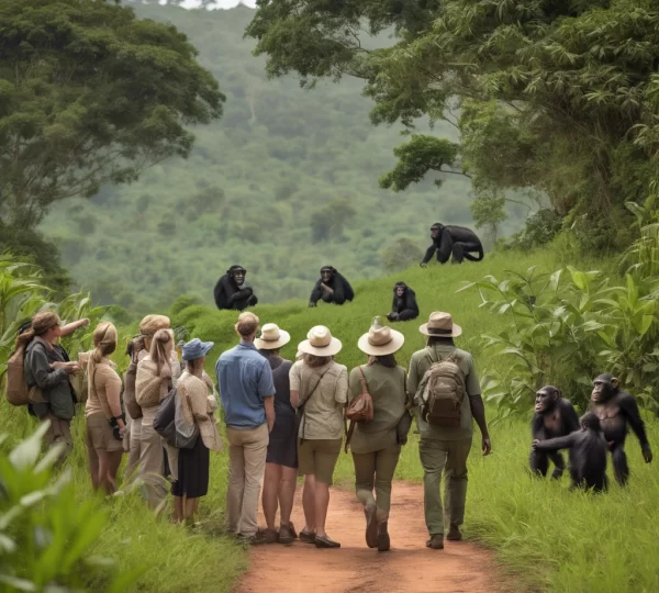 Chimpanzee Trekking at Kibaale National Park